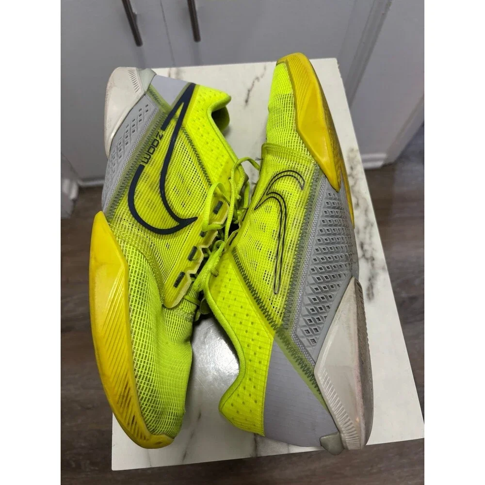 Nike Zoom Metcon Turbo 2 Sneakers Shoes Men's Size 12.5 Green Volt Athletic